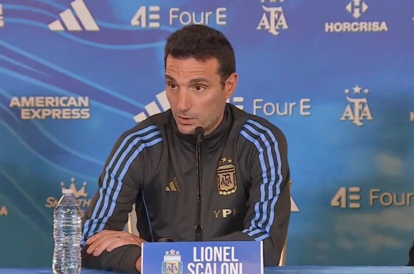 Scaloni Copa América Messi