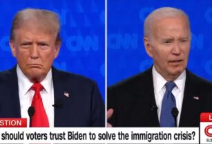 Trump y Biden
