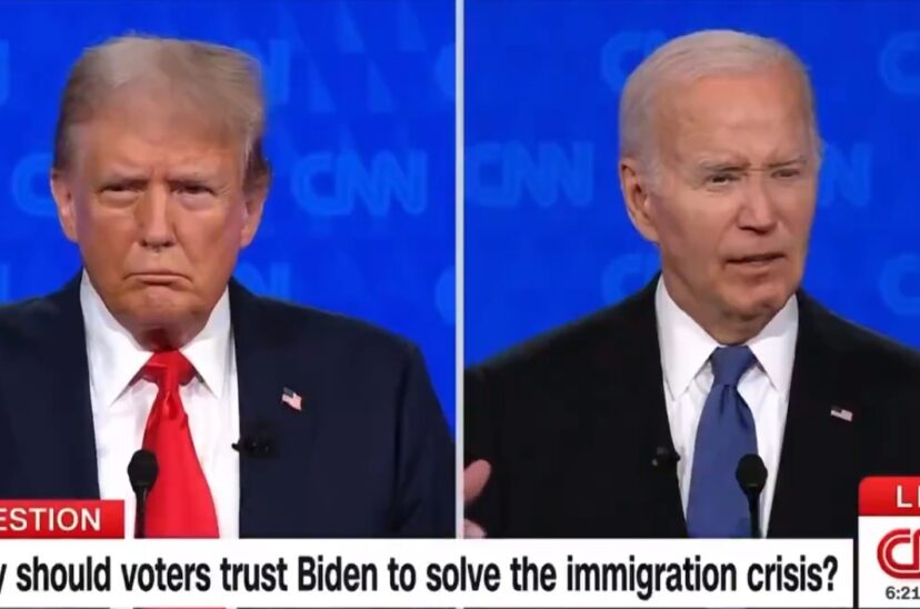 Trump y Biden