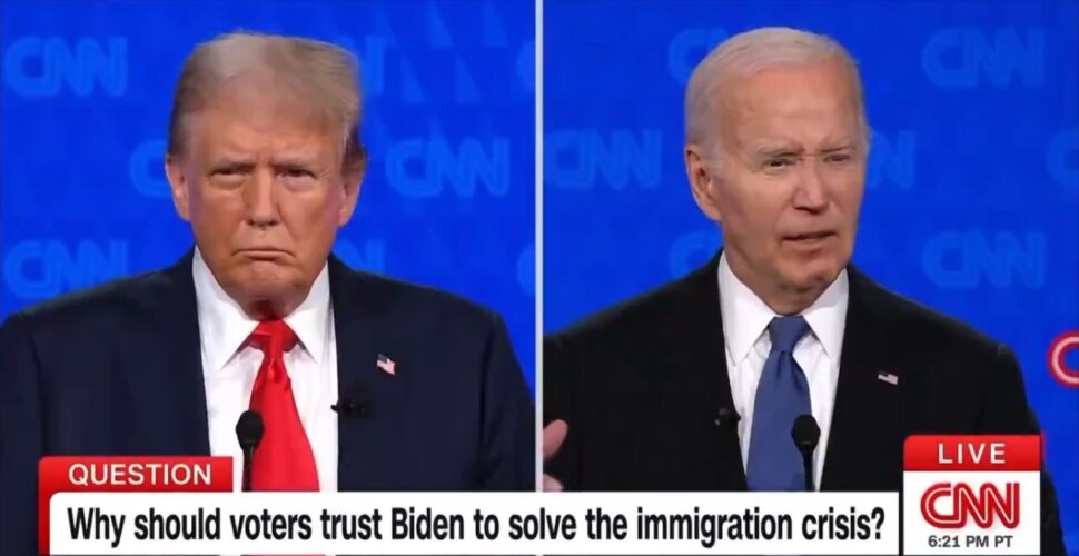 Trump y Biden