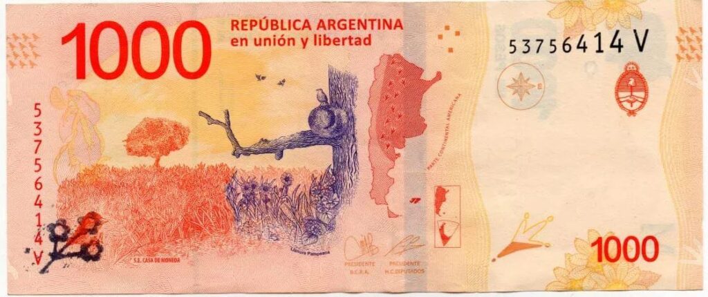 billete de mil