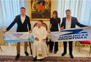papa aerolíneas argentinas