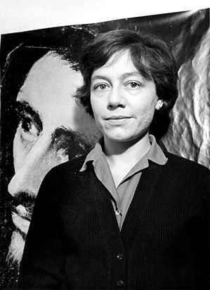 Alejandra Pizarnik por Sara Facio.
