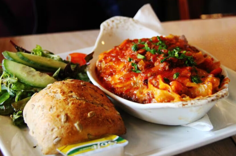 sopa de lasaña