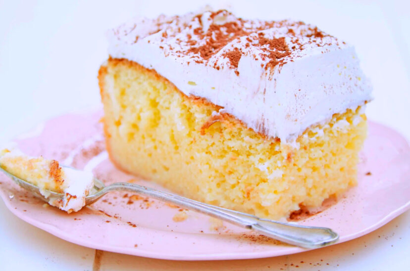 torta tres leches receta