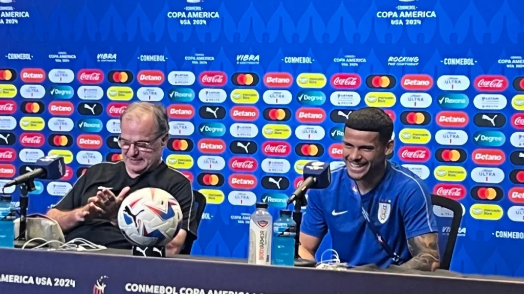 Bielsa en conferencia