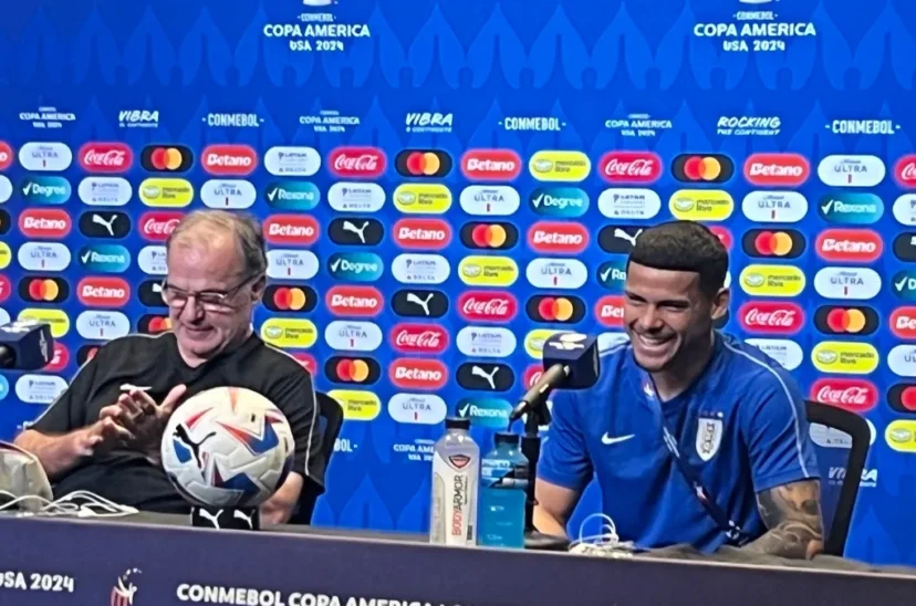 Bielsa en conferencia