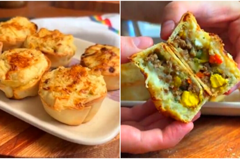 Empanadas de pastel de papa