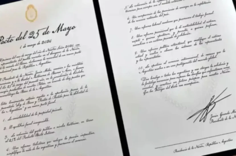 PACTO DE MAYO