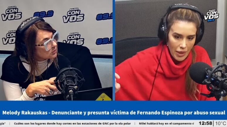 Melody, denunciante de Espinoza