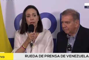 María Corina Machado y González Urrutia en Venezuela