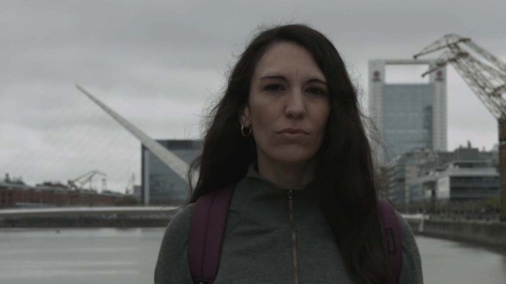 Mara Ávila en el film Femicidio