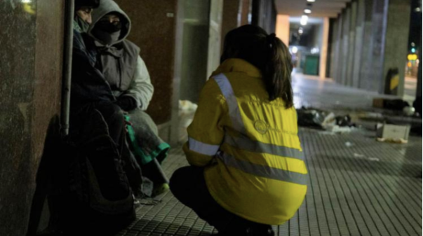 Asistencia del GCBA a personas en situación de calle