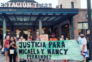 Pedido de justicia por Micaela y Nancy Fernández