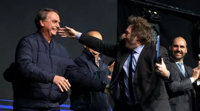 milei bolsonaro conferencia conservadora 2024