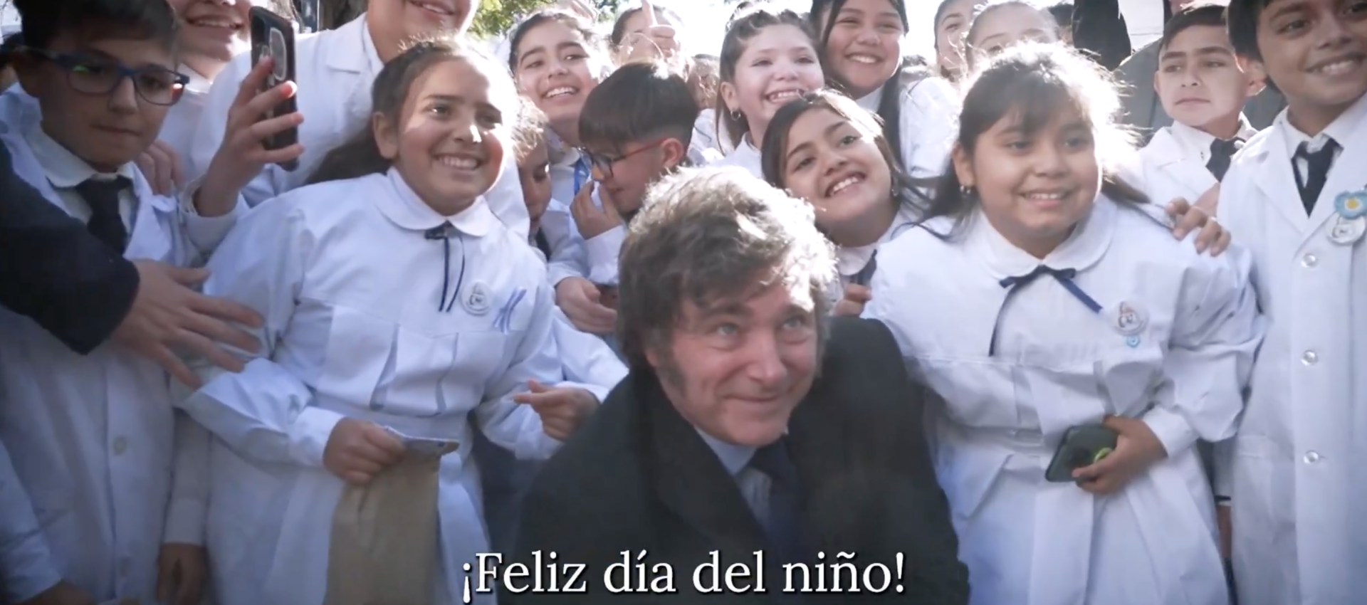 Milei dia del niño