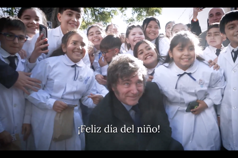 Milei dia del niño
