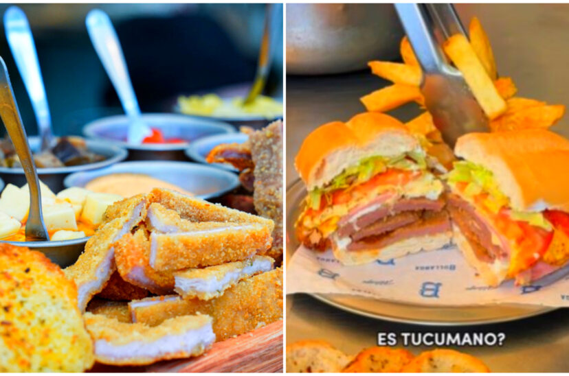 Milanesa picada bodegón