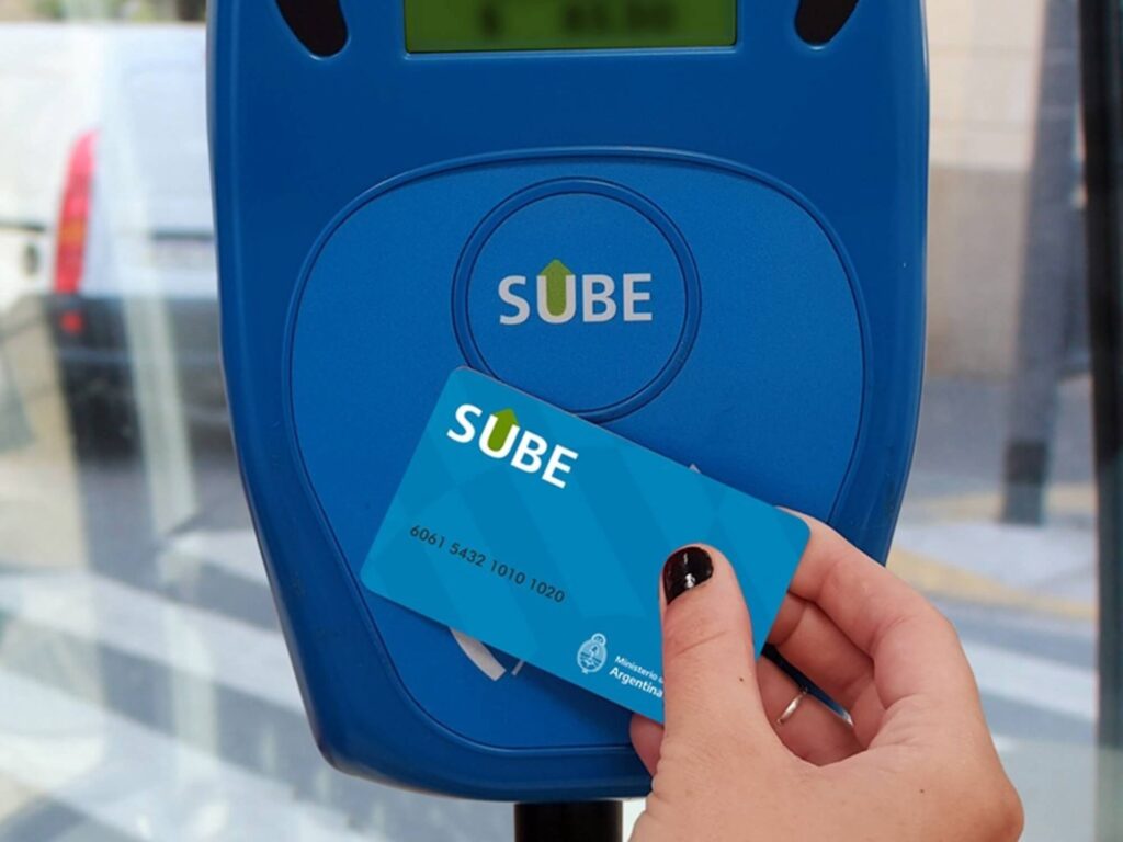 SUBE transporte público