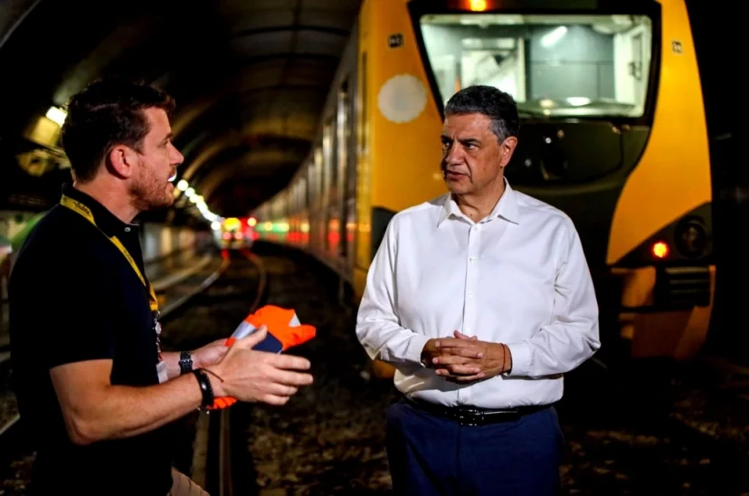 Subte jorge macri