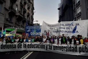 marcha por las universidades