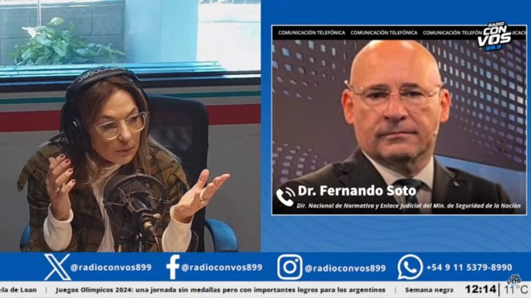 Soto en conversación con RCV sobre la custodia de Fabiola Yañez