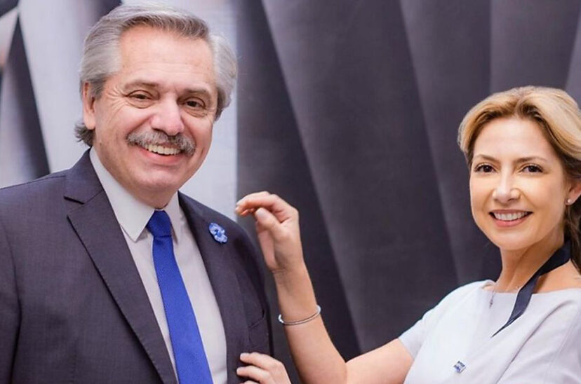 alberto fernandez fabiola yañez