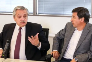 daniel arroyo con alberto fernandez