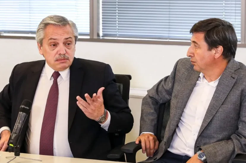 daniel arroyo con alberto fernandez