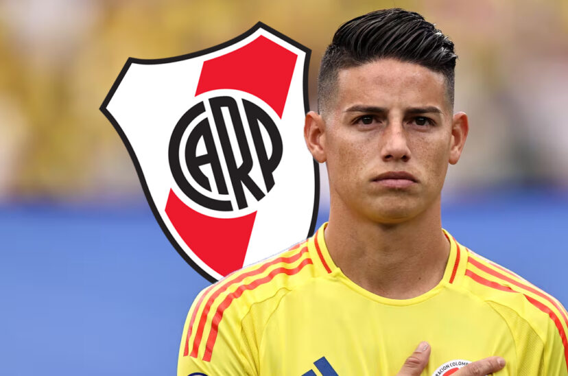 james rodriguez river