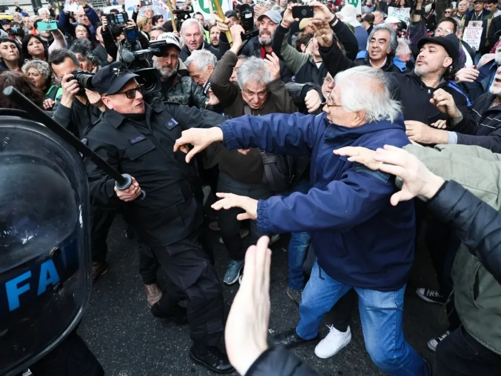 represión
