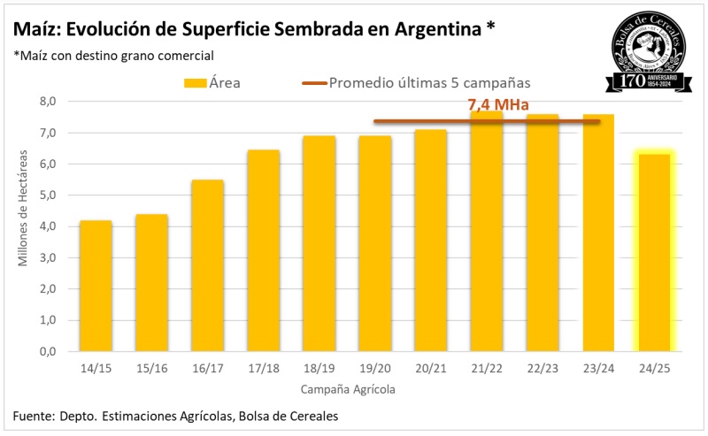 siembra de maíz bcba