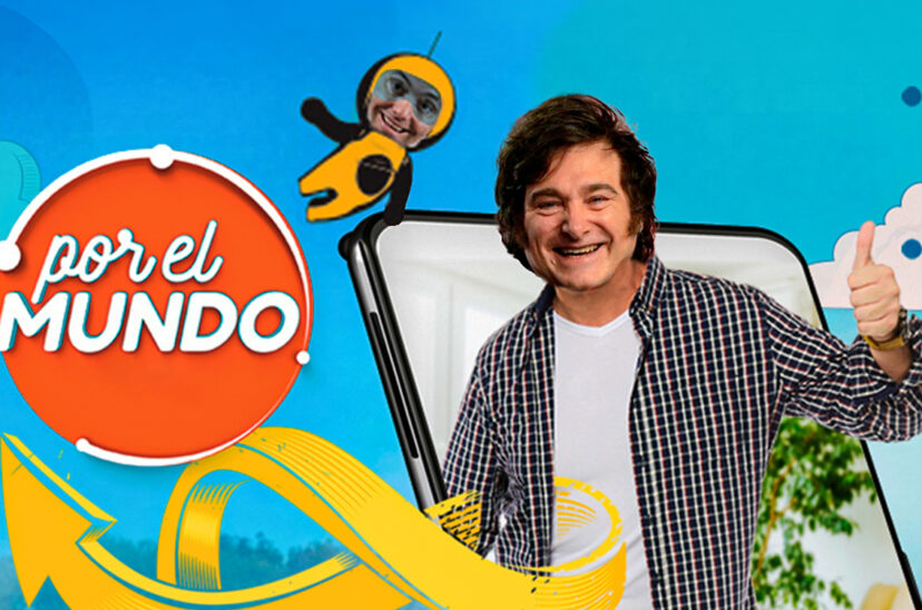 Milei por el mundo