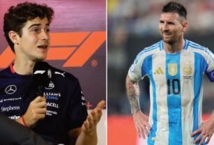 Colapinto y Messi