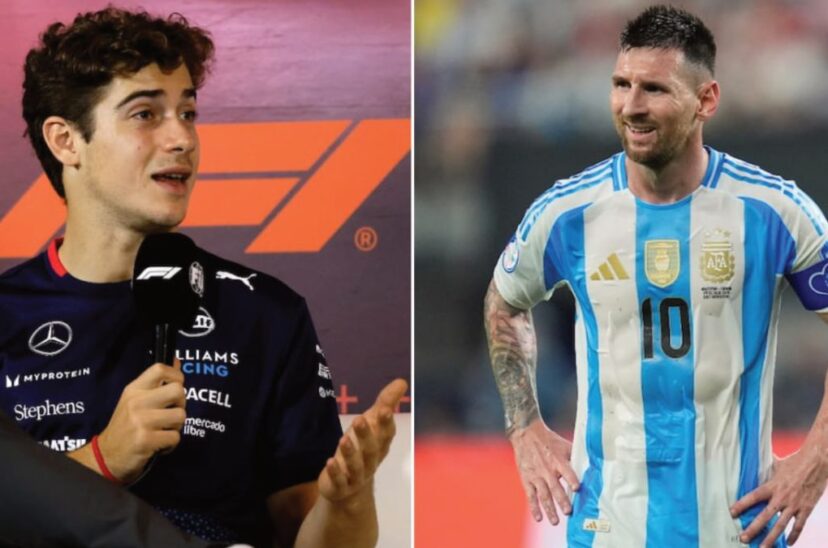 Colapinto y Messi