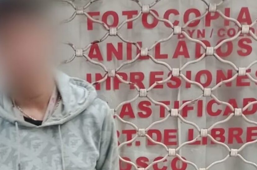 Menor detenido