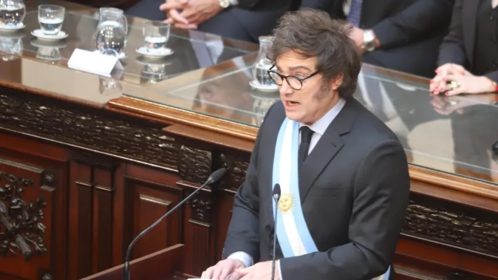 Milei discurso