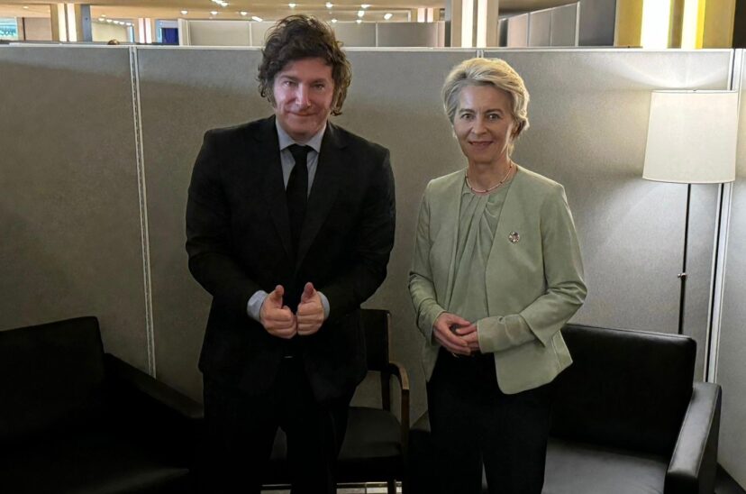 Milei Unión Europea