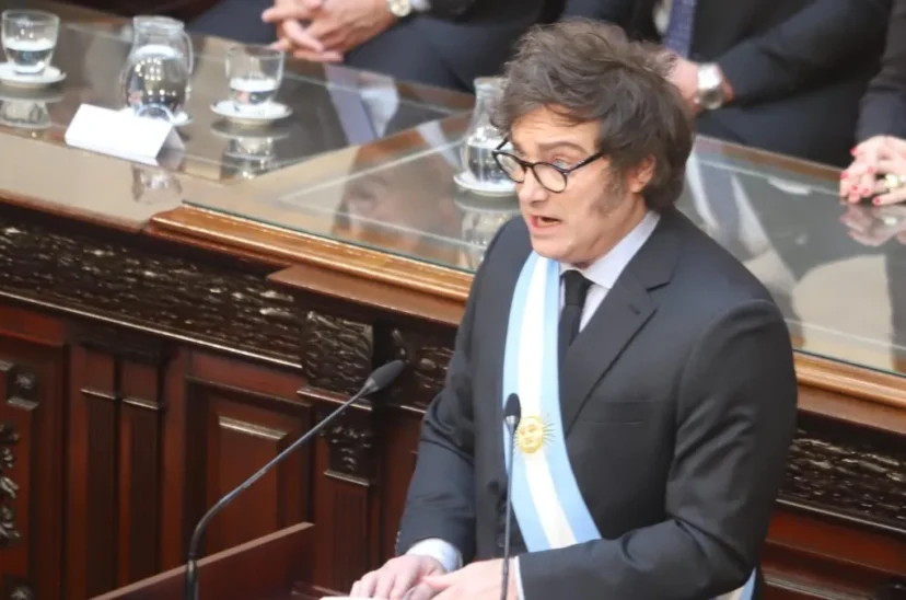 Milei discurso