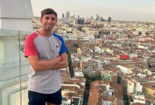Francisco Gattabria, guardavidas argentino accidentado en Mallorca.