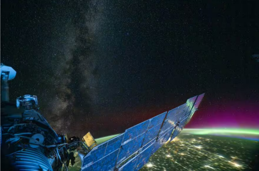 aurora boreal espacio