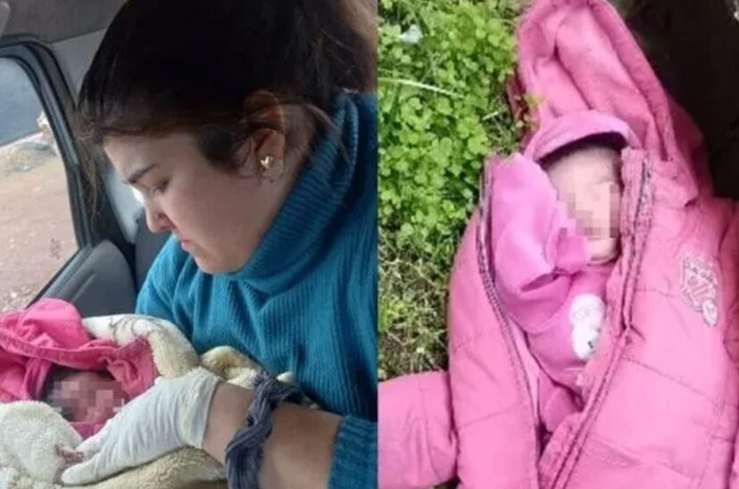 bebe abandonado