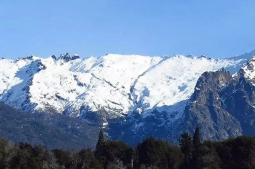 Cerro Lopez, Bariloche, donde se produjo la avalancha