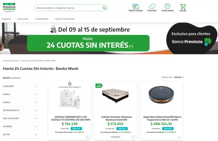 provincia compras
