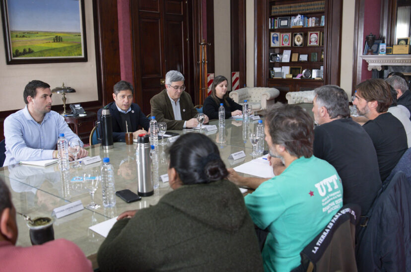 kicillof rodríguez y mesa agroalimentaria