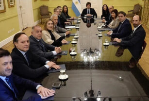 milei reunion senadores