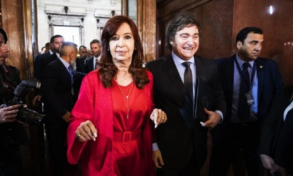 Cristina teatro político