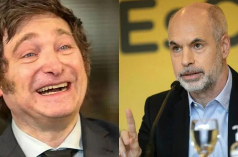 Milei y Larreta