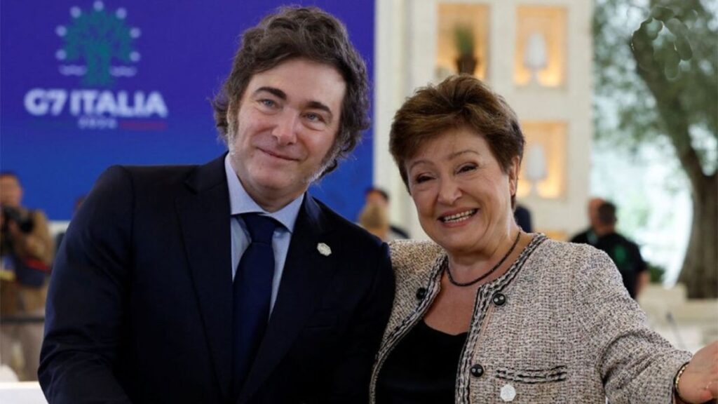 FMI Georgieva Milei