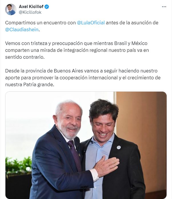 Kicillof y Lula